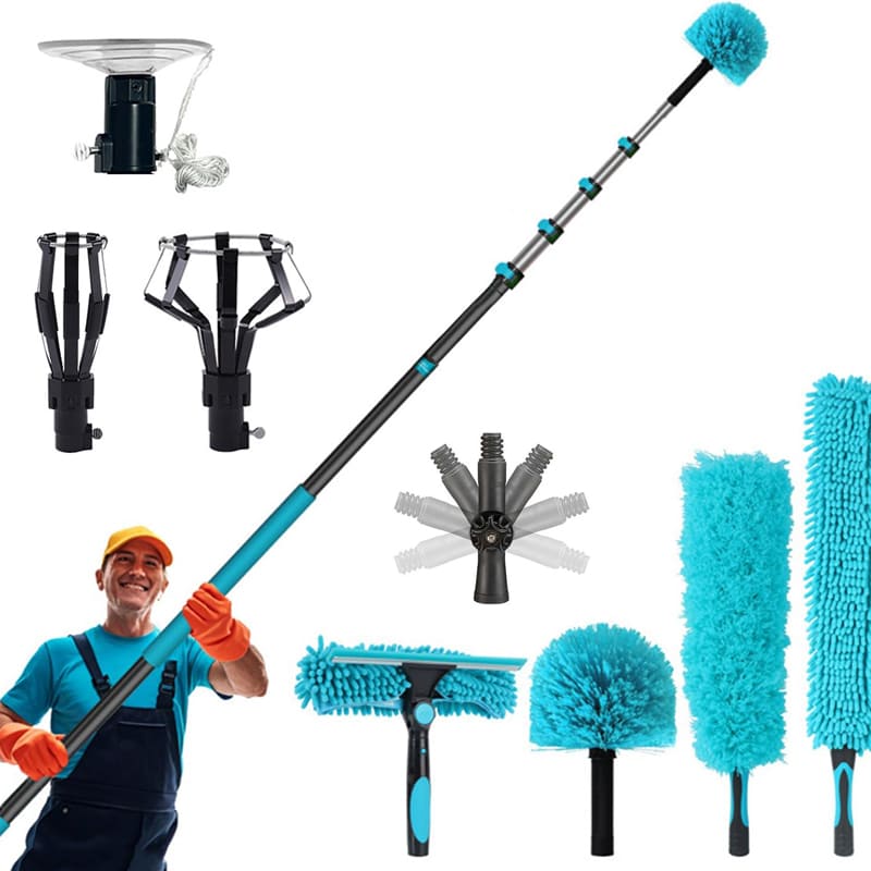 12ft   High   Reach   Duster   Kit   with   Light   Bulb   Changers