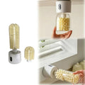 360°   Automatic   Rotating   Bottle   Brush   with   2   Detachable   Brush   Heads